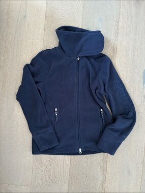 Aerion - Navy Zip-Front Fleece